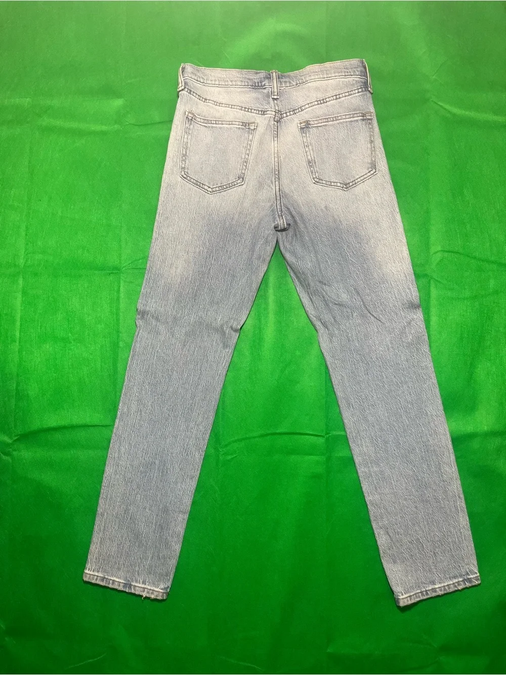 Light Wash boys Slim Straight Jeans - Light Blue